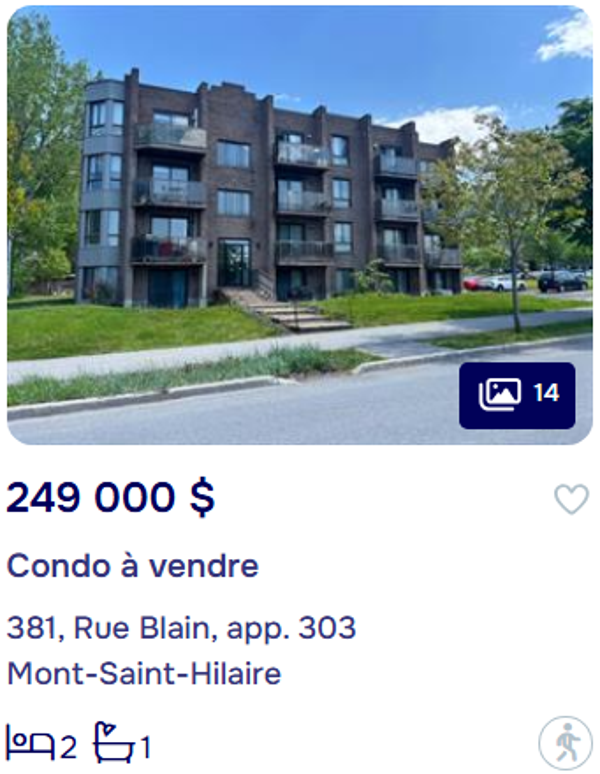 Condo à vendre