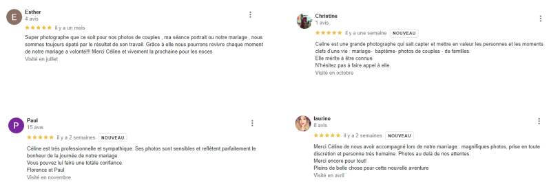 Avis photographe mariage centre loir et cher