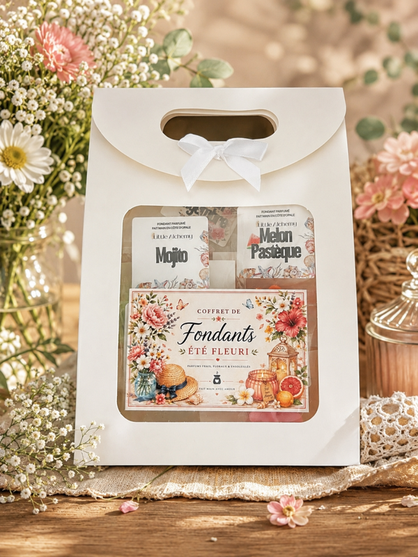🌸 Coffret de fondants parfumés – Été fleuri 🌸
