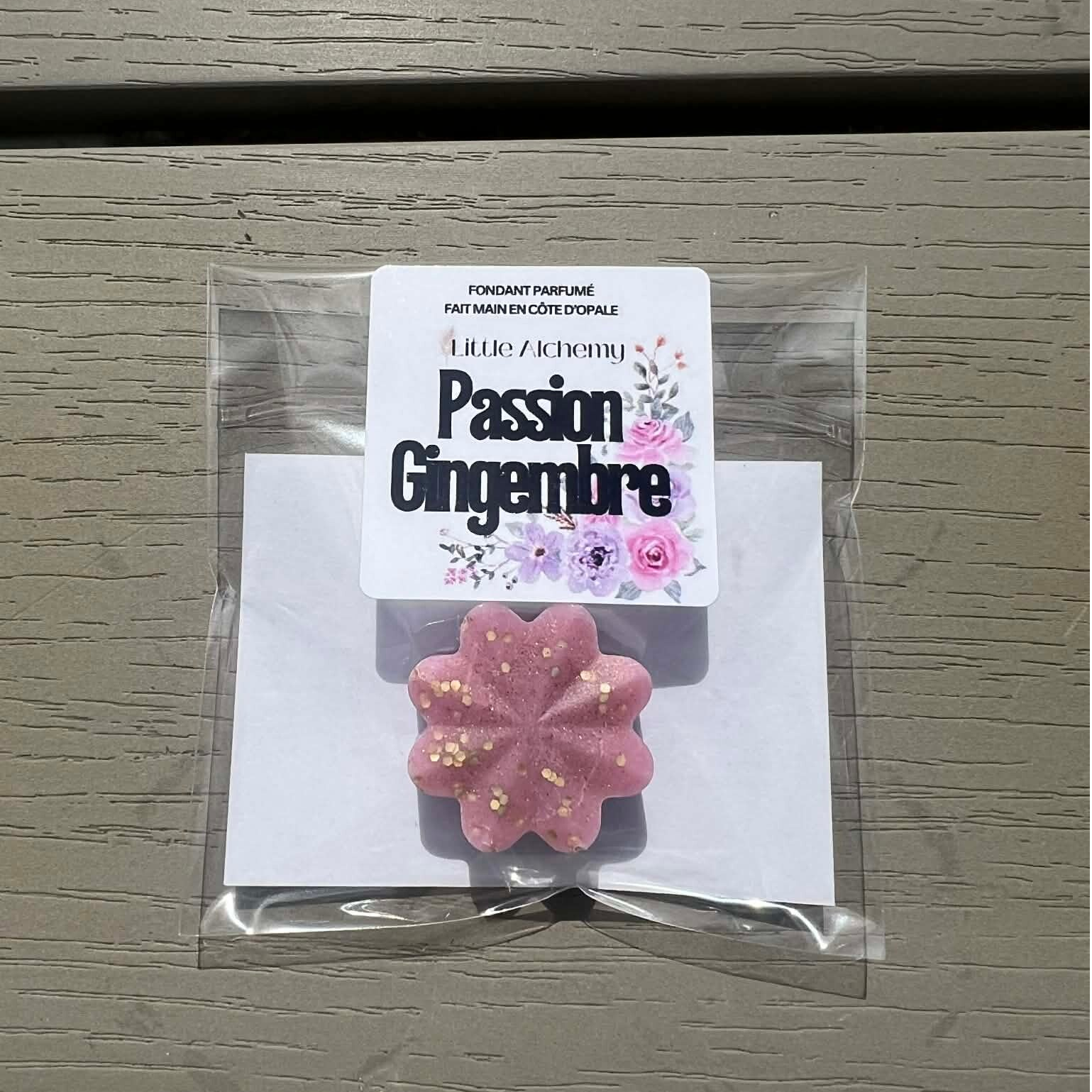 Fondant parfumé Passion Gingembre