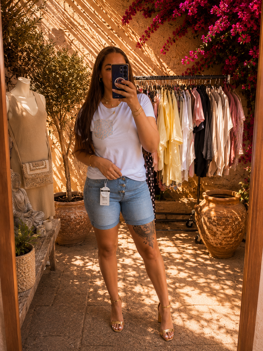 Diamond Pocket Tee