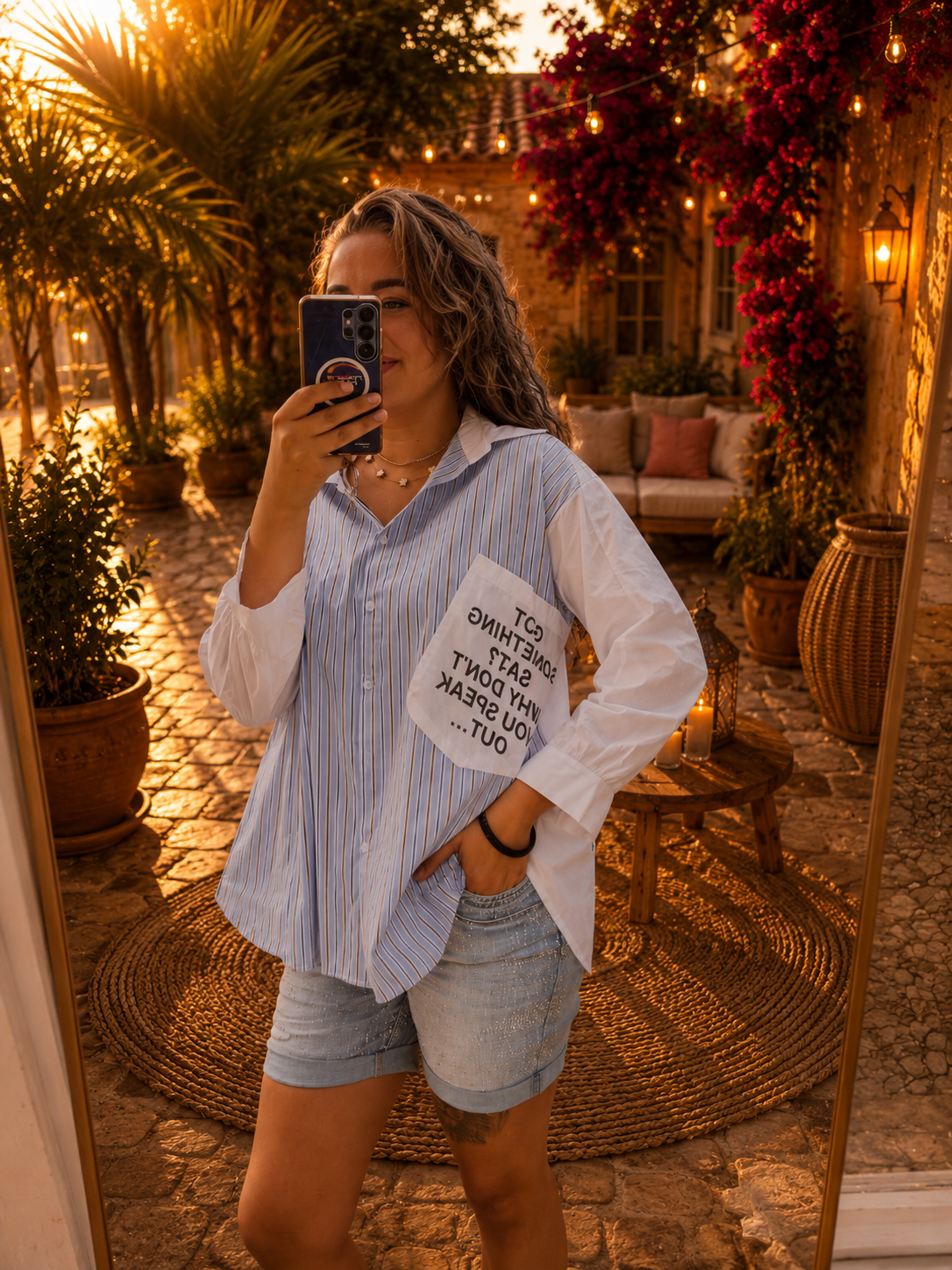 Talk To Me Blouse