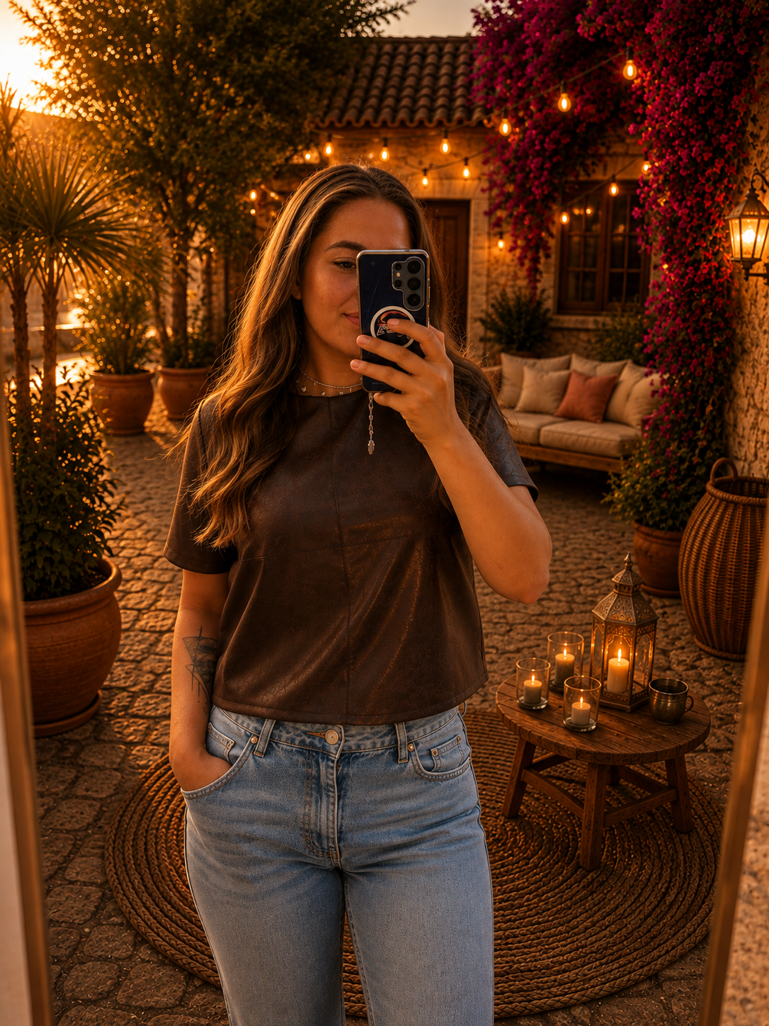 Rodeo Suede Top