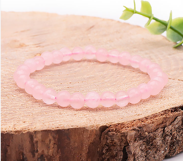 Quartz rose Brésil 6mm