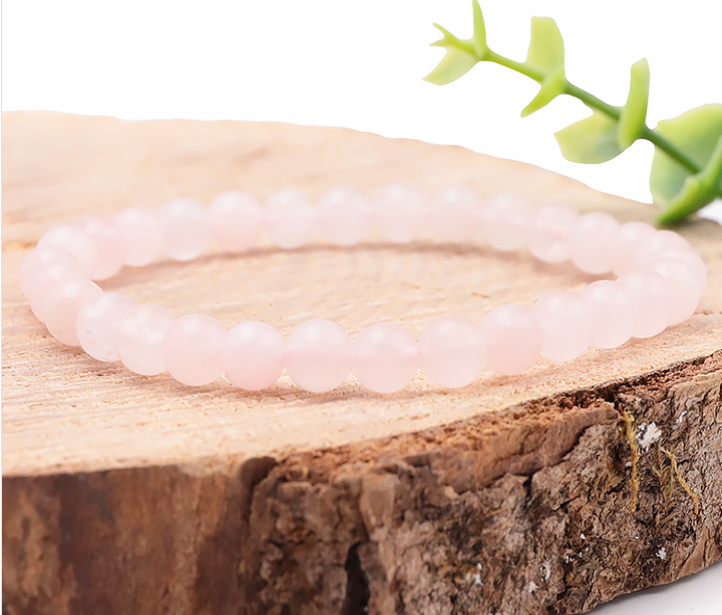 Quartz rose Madagascar 6mm