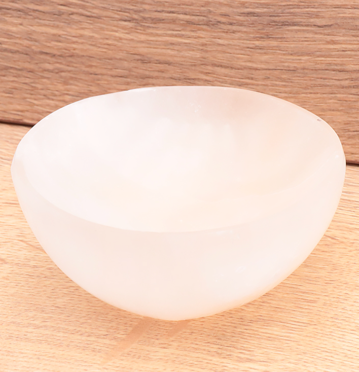 Bol Sélénite rond 100mm