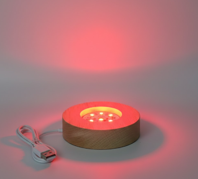 Socle Lumineux LED 7 Couleurs