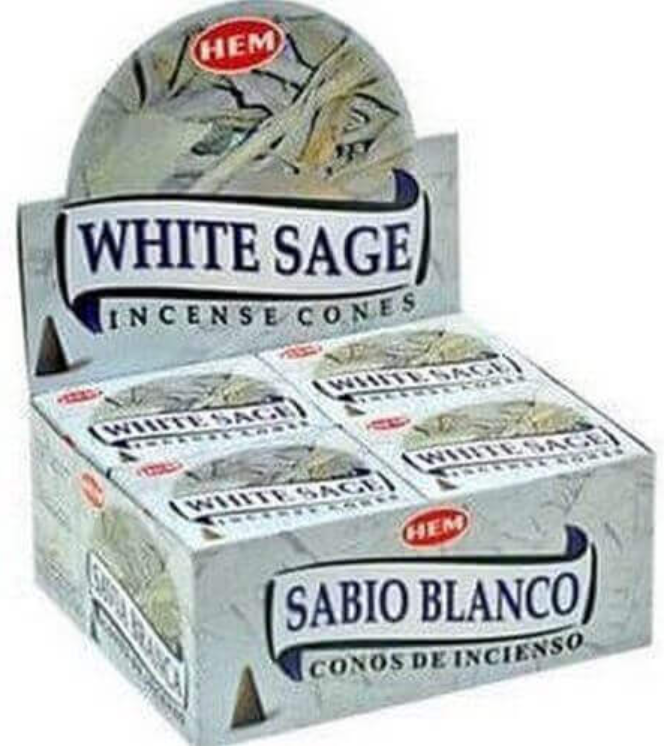 Cônes HEM Sauge Blanche