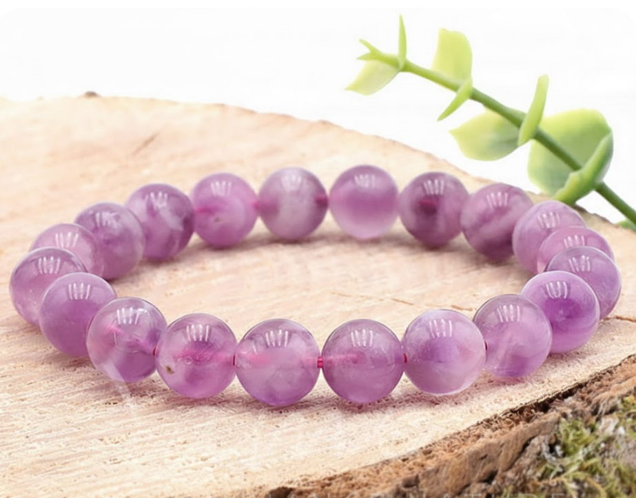 Fluorine Violette Rubanée 10mm