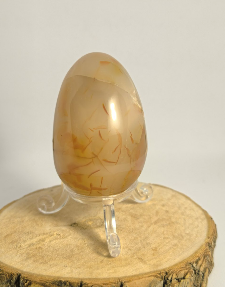 Agate Sakura et Hématite