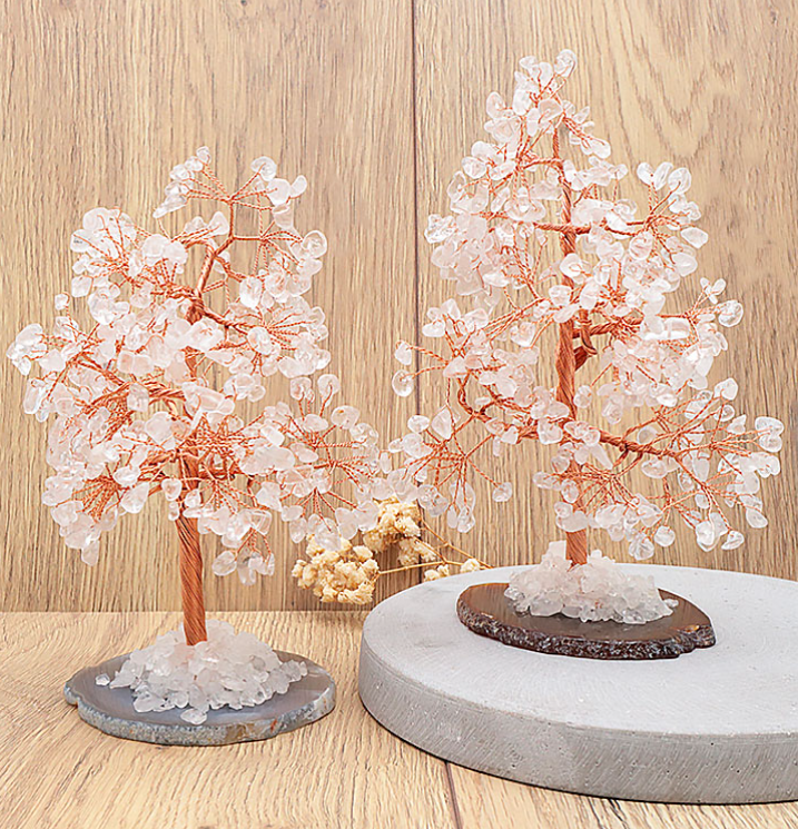 Arbre en cristal de roche