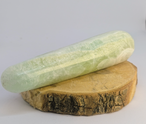 Bâton de massage Calcite verte