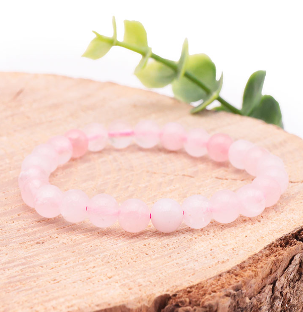 Quartz Rose  6 mm