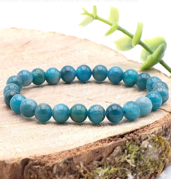 Apatite Bleue 6 mm