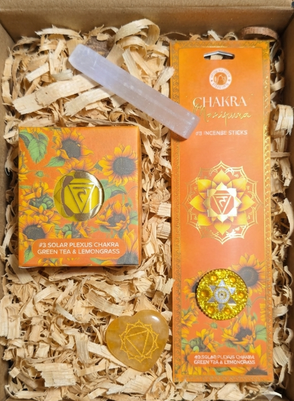 Coffret Méditation chakra du Plexus Solaire
