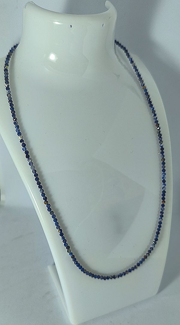 Collier en Sodalite