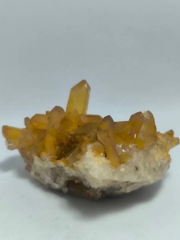 Druse de Quartz Mandarine