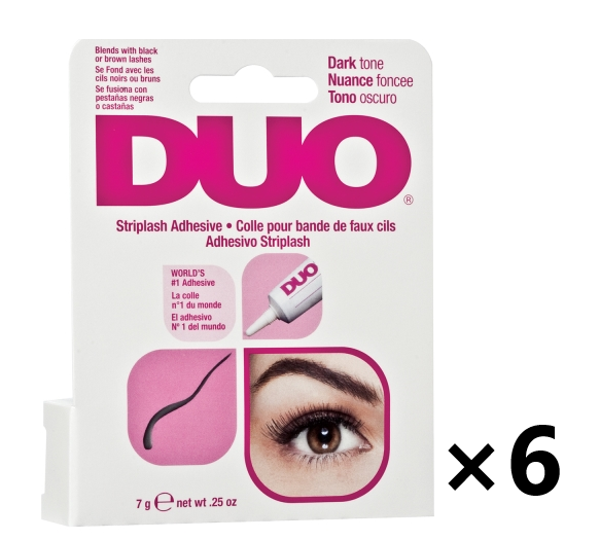 Duo wimperlijm  Dark Transparant - 7 g 6 pack