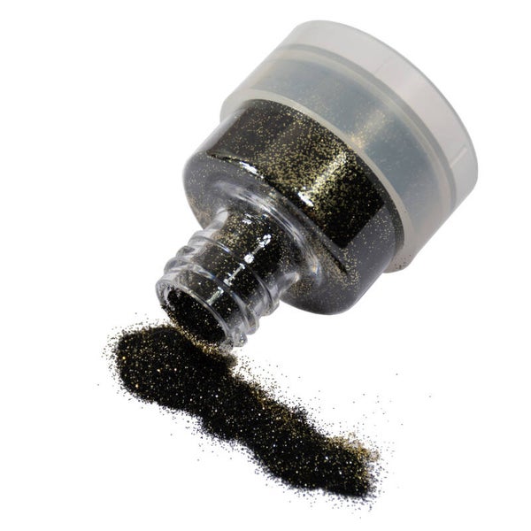 Grimas Polyglitter 010 25 ml Goudzwart