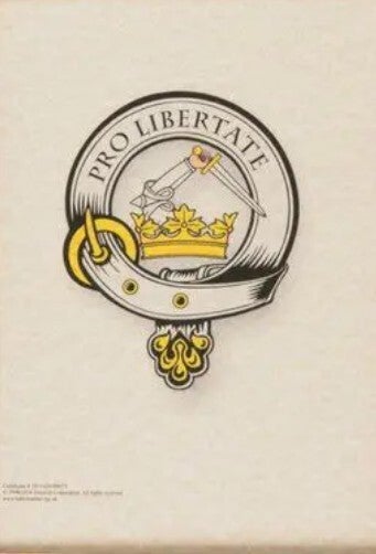 Clan Badge Printed Scroll (Size: A4)