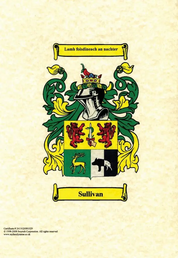 Coat of Arms (Size: A4)
