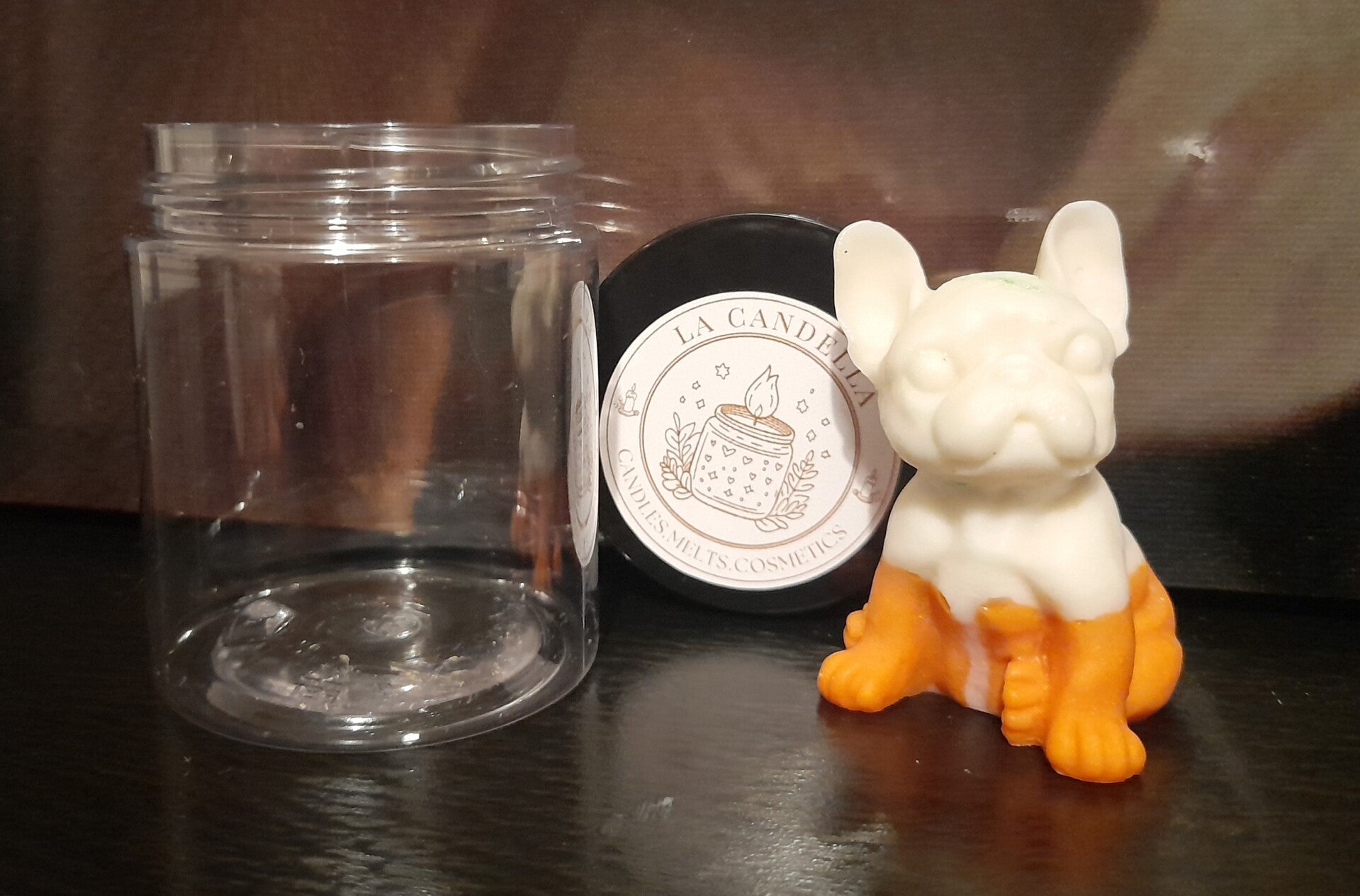 french bulldog wax melt