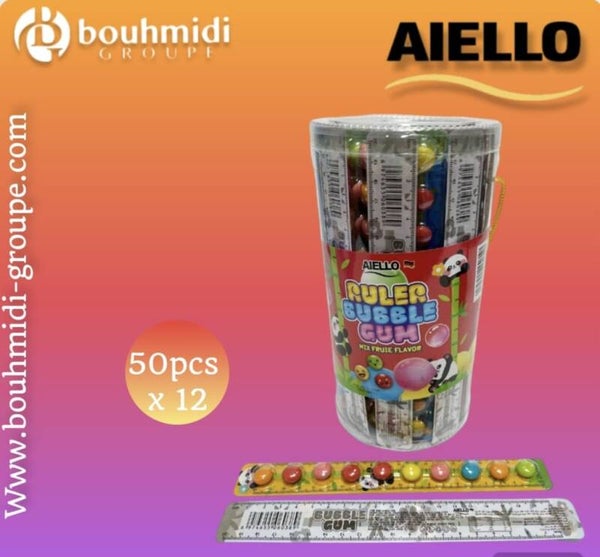 RULER BUBBLE GUM AIELLO