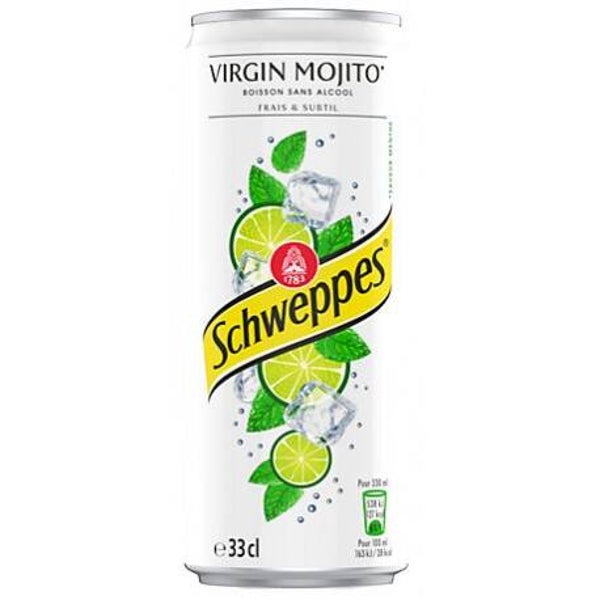 SCHWEPPES MOJITO 33ML X 24