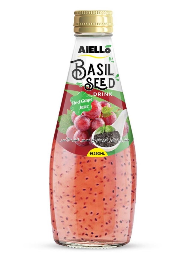 AIELLO Basil Seed GRAPE 320ML