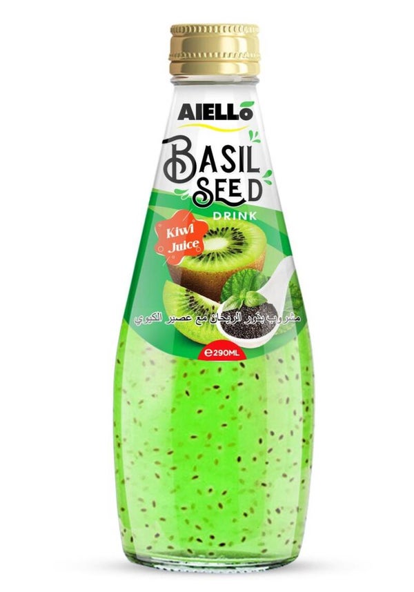 AIELLO Basil Seed Kiwi 320ML