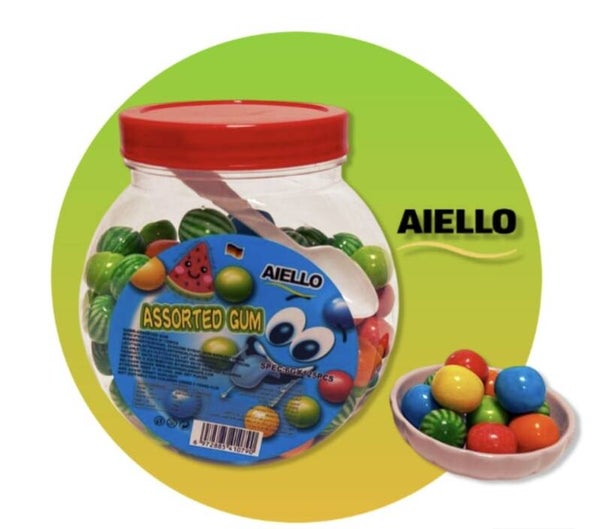 ASSORTED GUM WATER MELON AIELLO