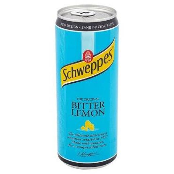 SCHWEPPES BITTER LEMON 33ML X 24