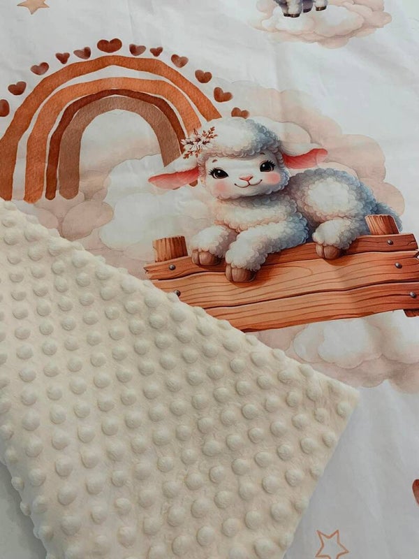 Couverture mouton 🐑🧡