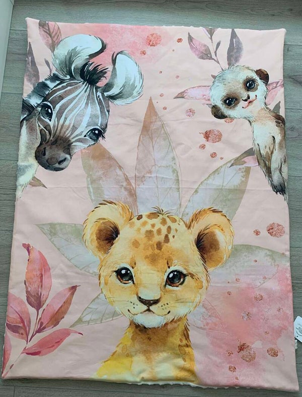 Couverture Savane rose 🦁🩷