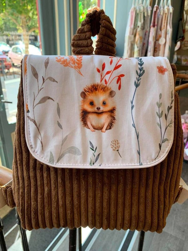 Sac à dos hérisson 🦔
