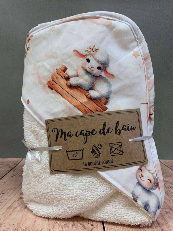 Cape de bain mouton 🐑🧡