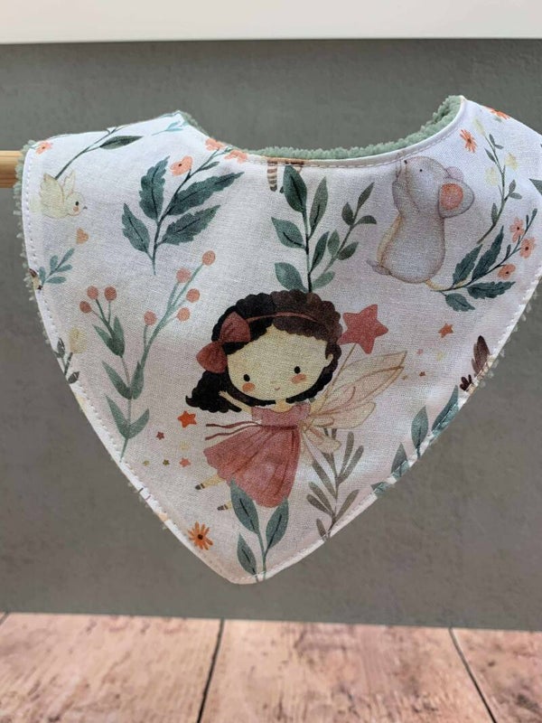 Bavoir bandana fée 🧚‍♀️