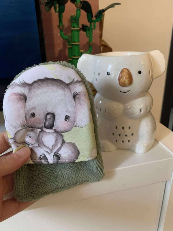 Gant de toilette koala