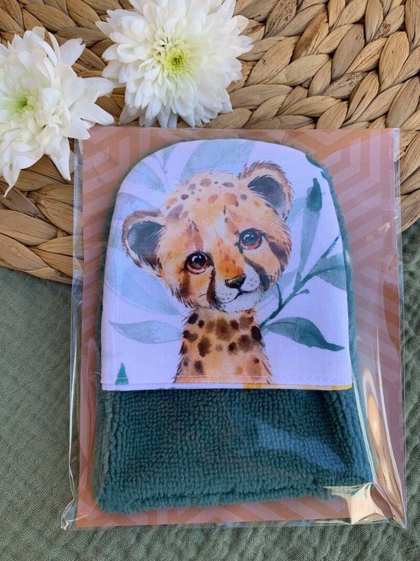 Gants savane bleue 🦁🩵