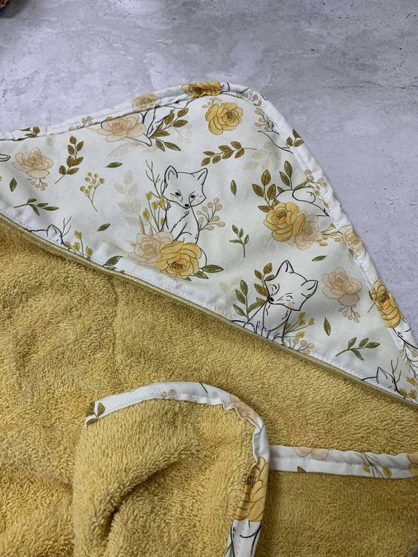 Cape de bain renard 🦊 💛