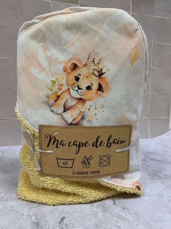 Cape de bain roi lion 🦁 👑