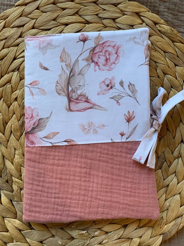 Protège carnet de santé lapin 🐇🌸
