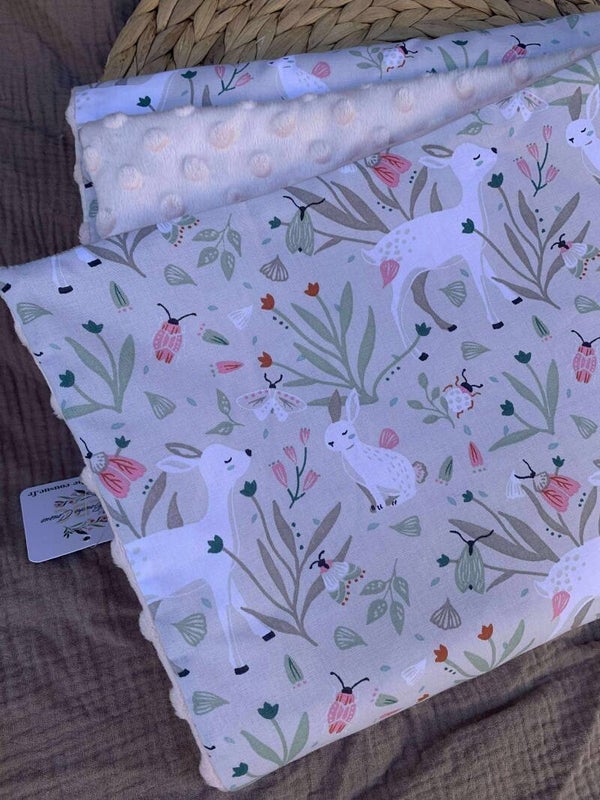 Couverture rose des bois 🦌🌸