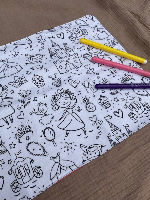 Set de table à colorier