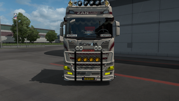 Scania NextGen S/R Gordijnen set!