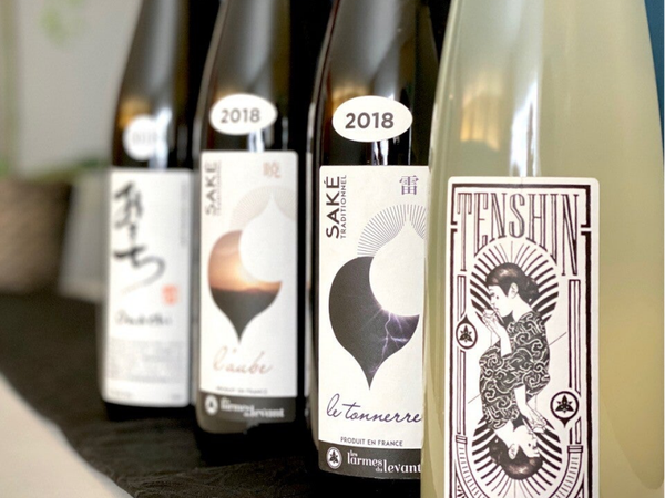 Dégustation 4 sakés sur accompagnements