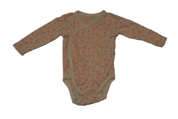 Lupilu Witte omslagromper met bloemetjes