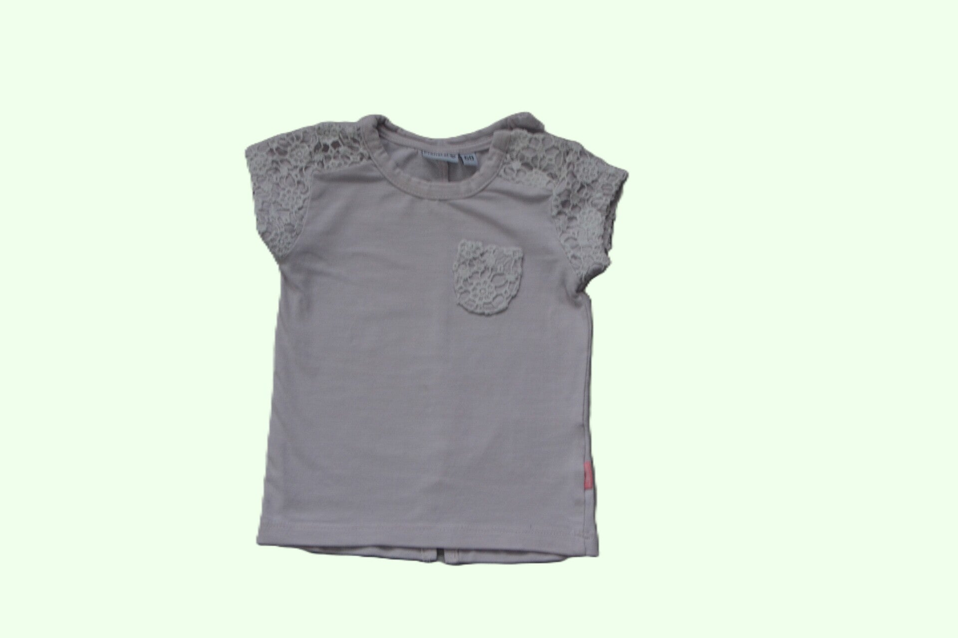 Prénatal roze t-shirt met kant