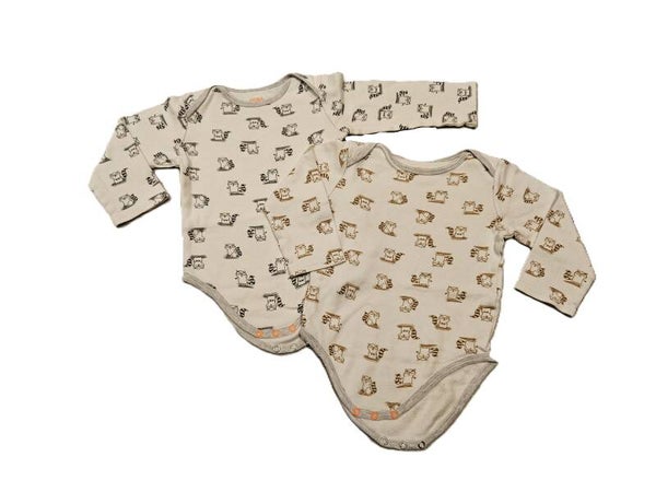Hema Set van 2 rompers met wasberen