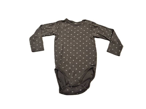 H&M Grijze romper met sterretjes